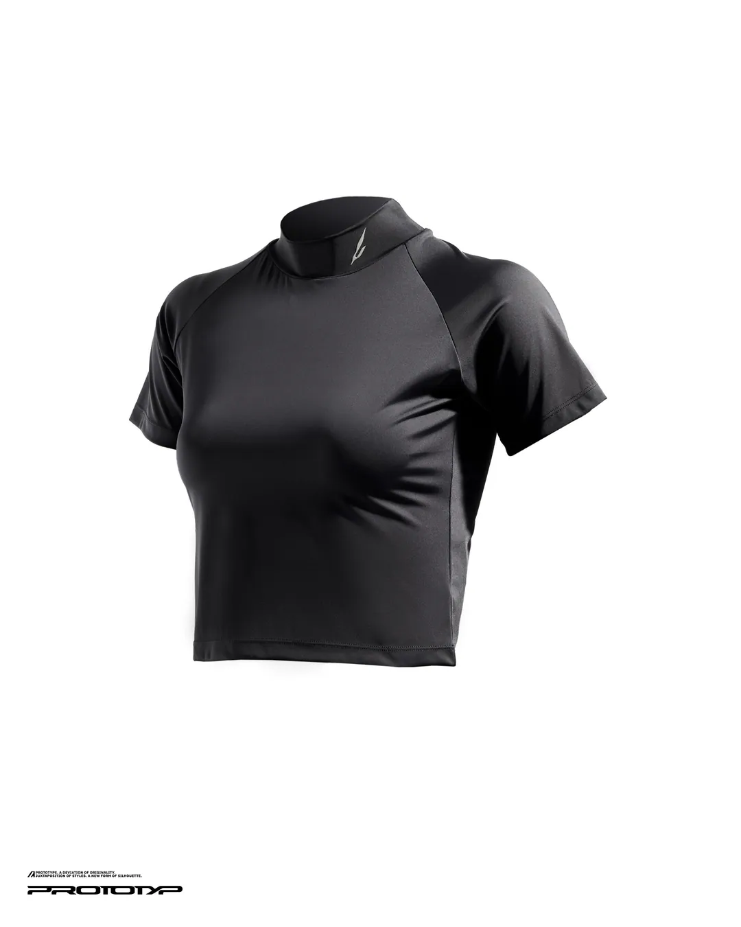 PROTOTYP - PTP-26S-TT-008 SONIC WMS Active Cropped Top (SIL Ver.) (Black)