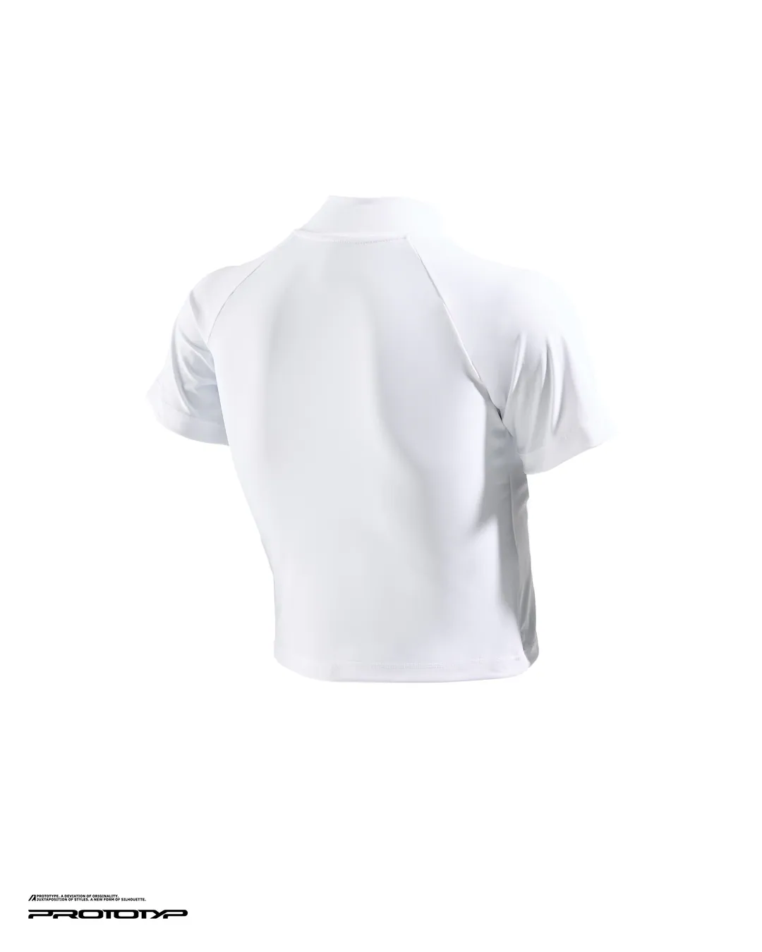 PROTOTYP - PTP-26S-TT-008 SONIC WMS Active Cropped Top (SIL Ver.) (White)
