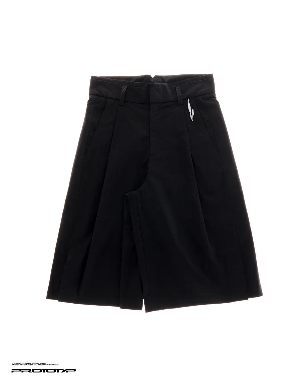 PROTOTYP - PTP-26S-SPT-001 SONIC Splitform Pleat Shorts
