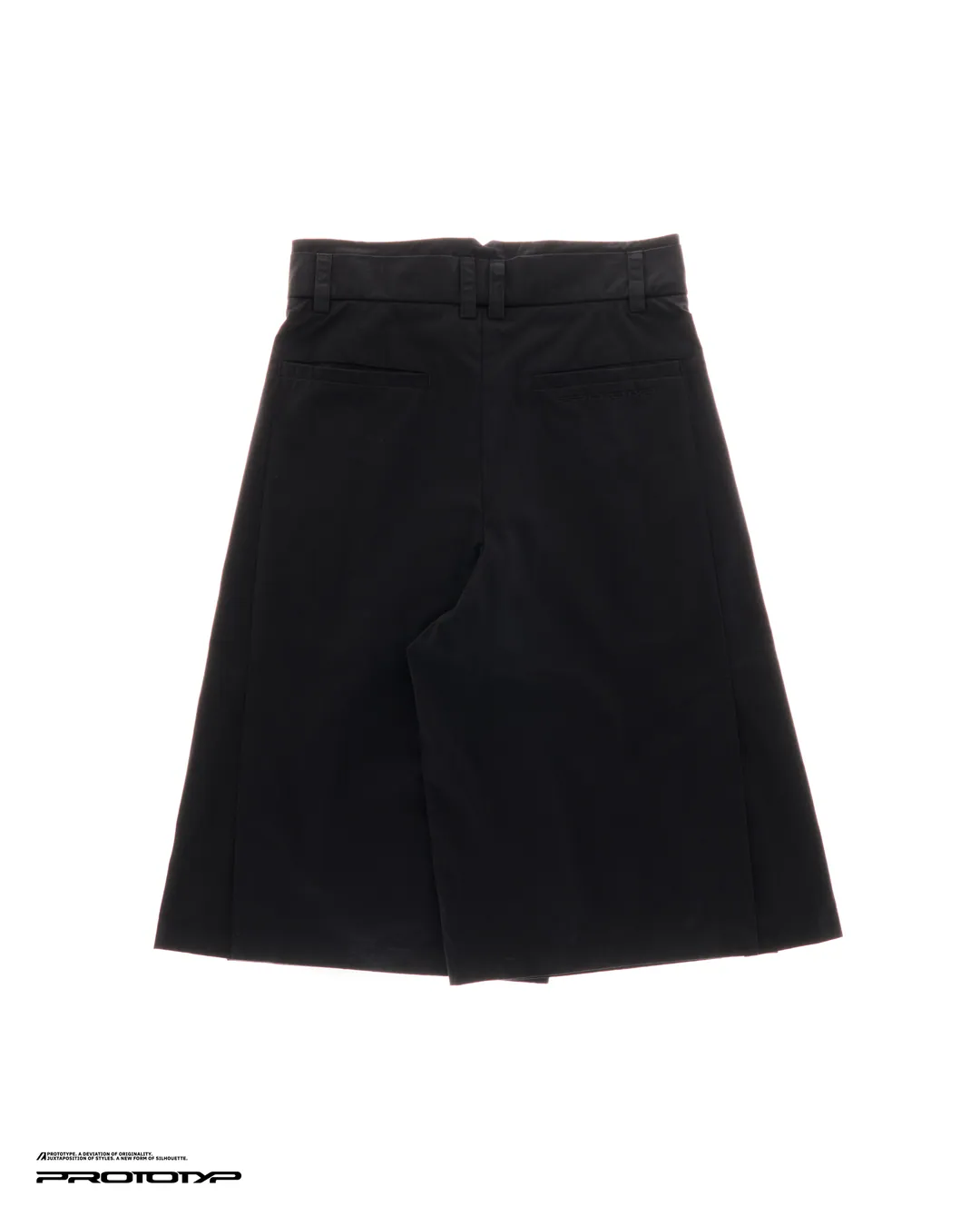 PROTOTYP - PTP-26S-SPT-001 SONIC Splitform Pleat Shorts