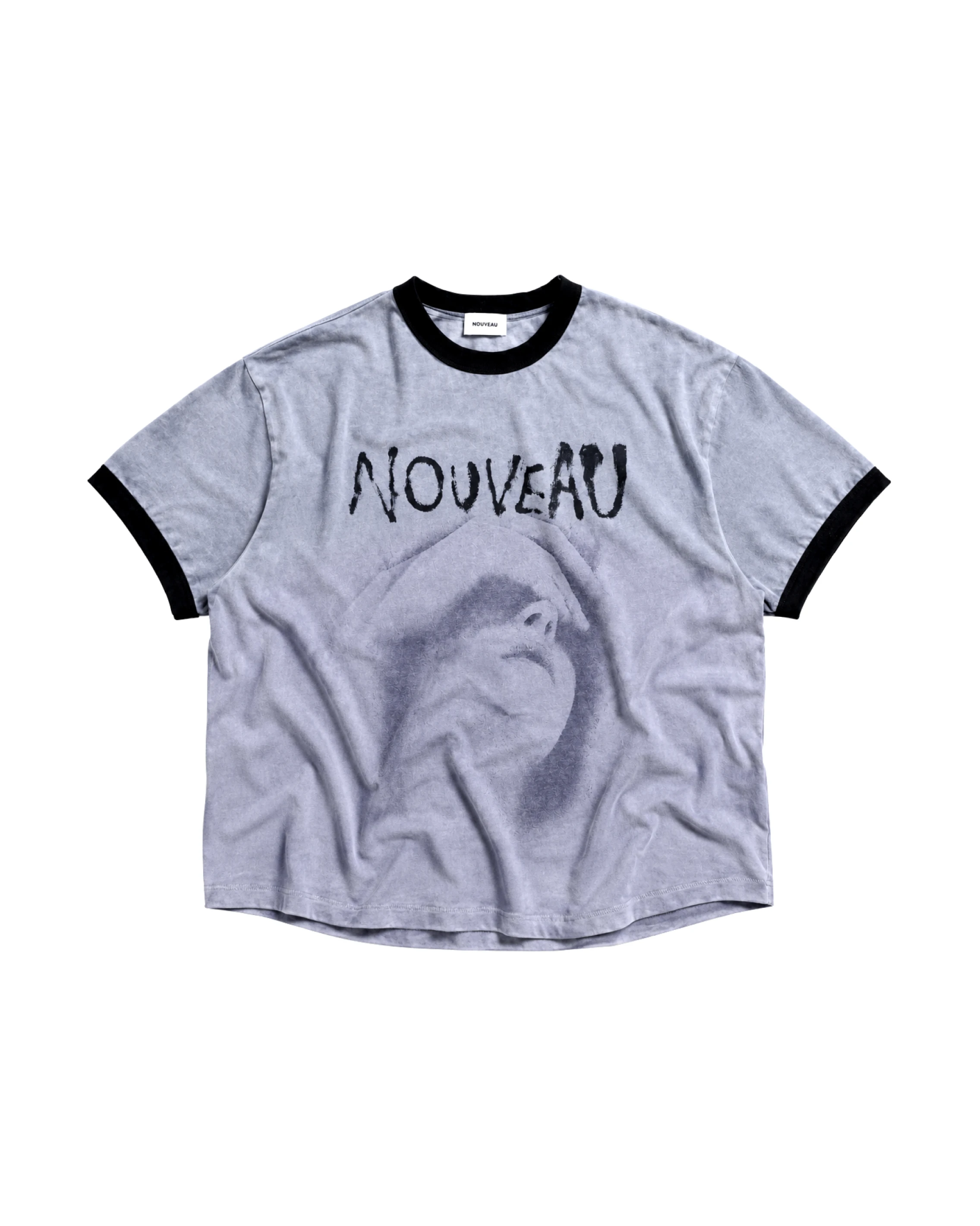 NOUVEAU BOXY COMFORT T-SHIRT IN COTTON JERSEY