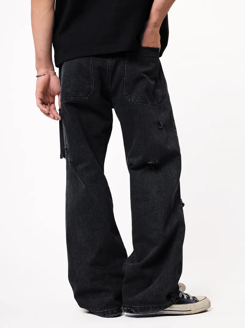 ANONYMOUS TALKING S26-P06 Distressed Jeans