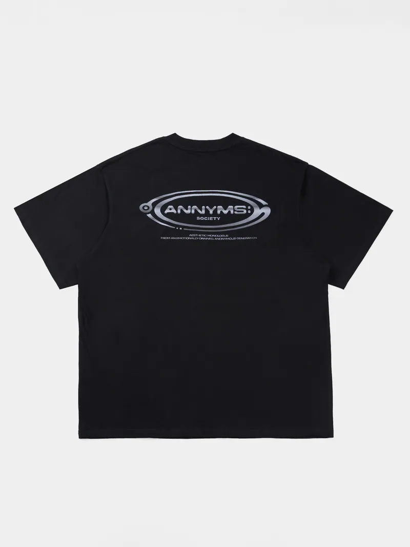 ANONYMOUS TALKING S26-SS15 Liquid Metal Tee