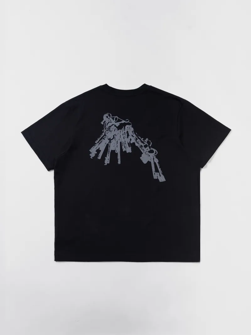 ANONYMOUS TALKING S26-SS17 Vintage Keys Tee