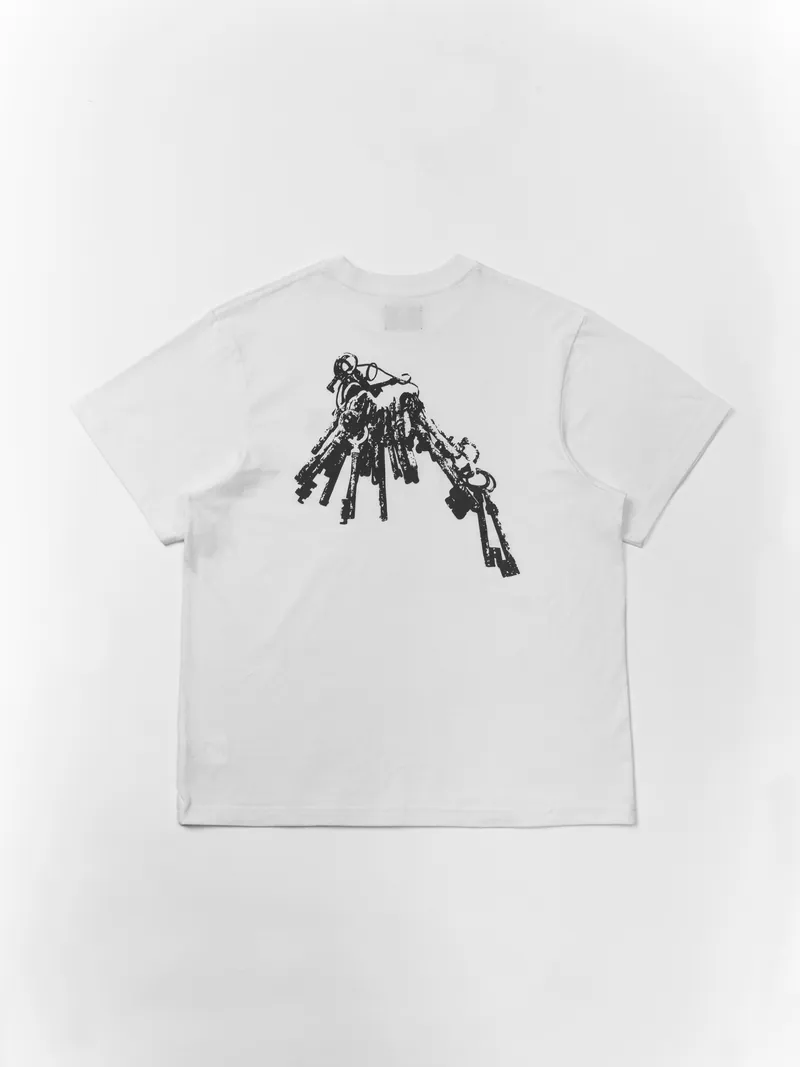 ANONYMOUS TALKING S26-SS17 Vintage Keys Tee