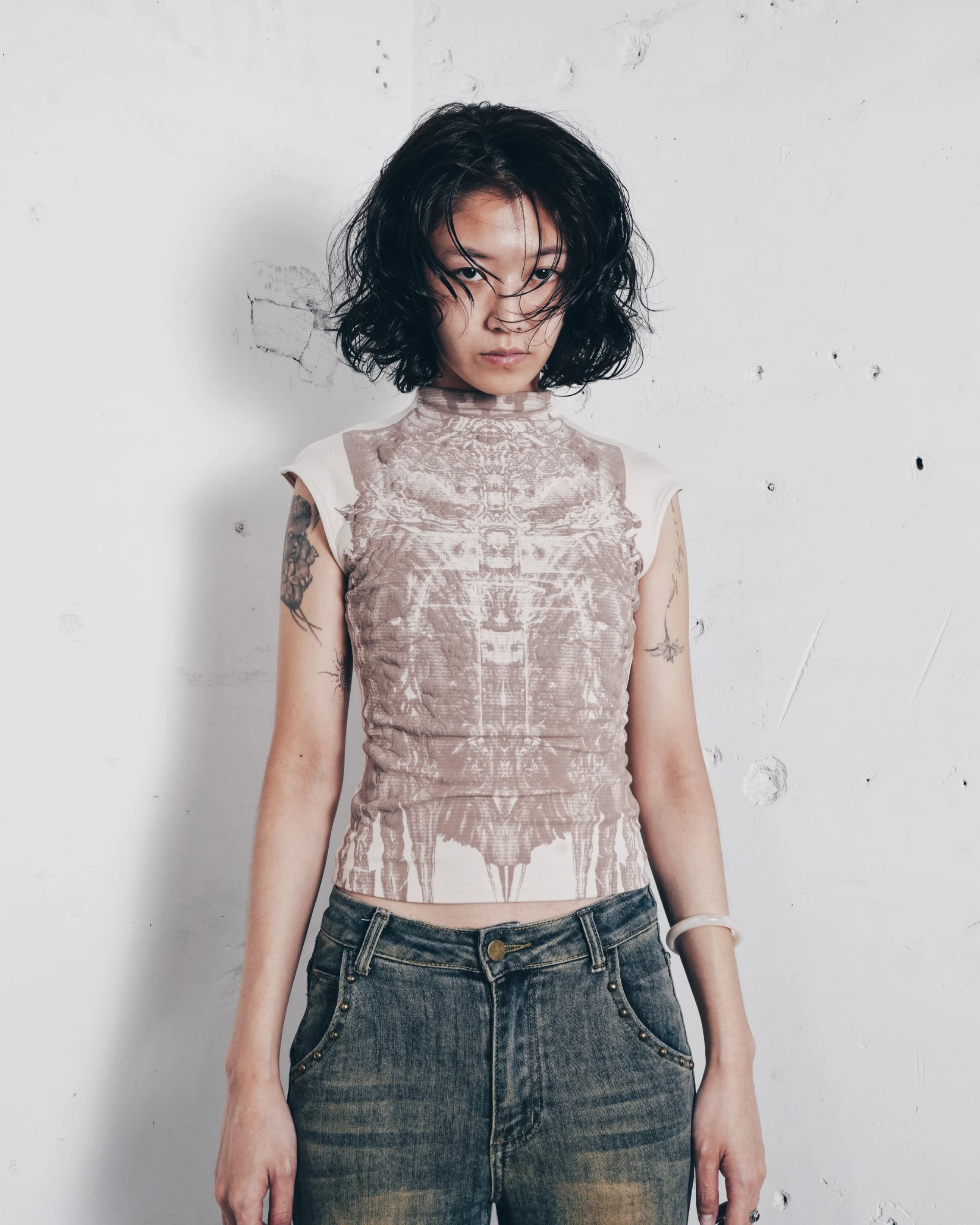 KJのANIMAMUCSIIII NTDD_TEE-WOMEN' S Tank Top(Nude)02