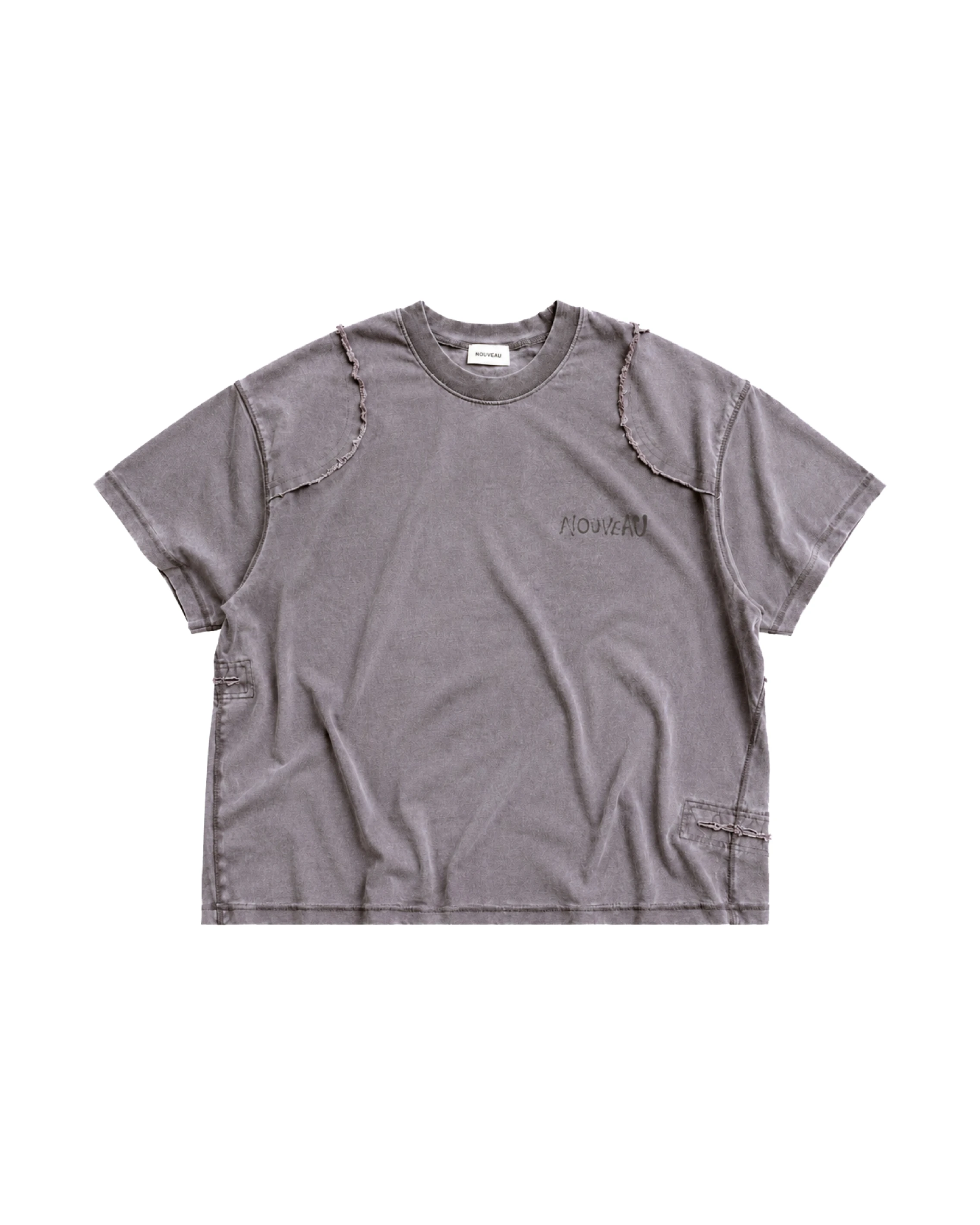 NOUVEAU BOXY ANGEL WITH THE SCABBED  WINGS T-SHIRT IN COTTON  JERSEY