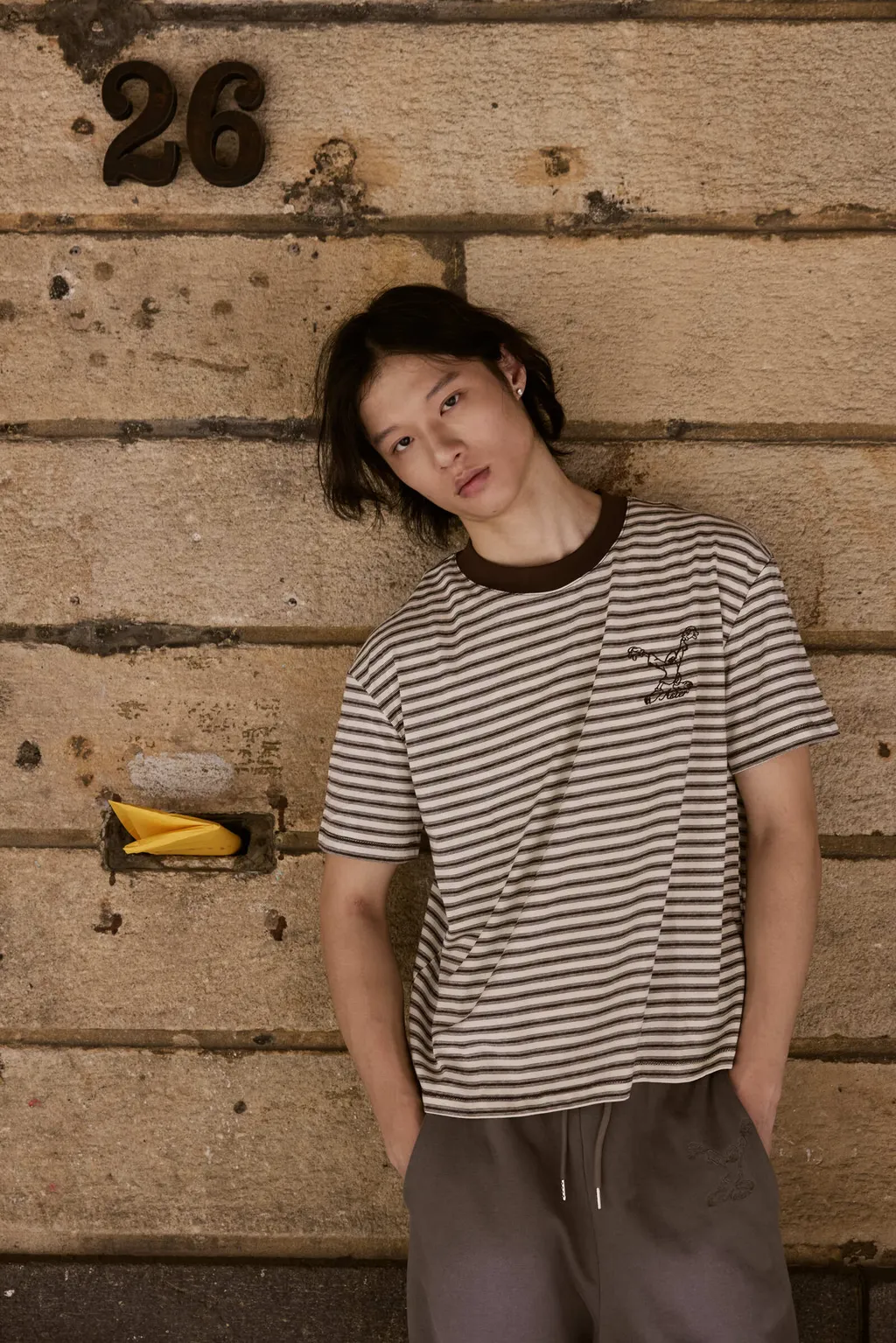 ASTER Stripe Logo T-shirt