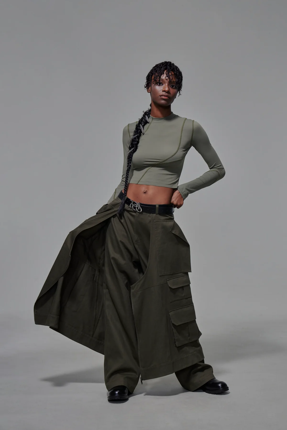 PCES 03 Body-con Crop Top