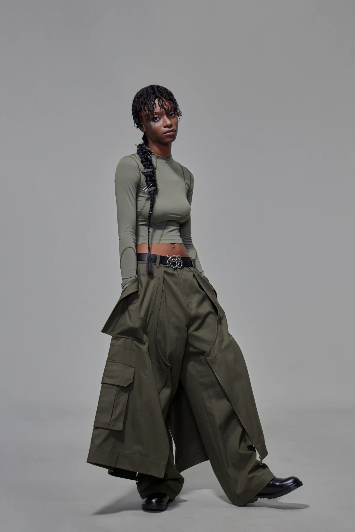 PCES 03 Body-con Crop Top