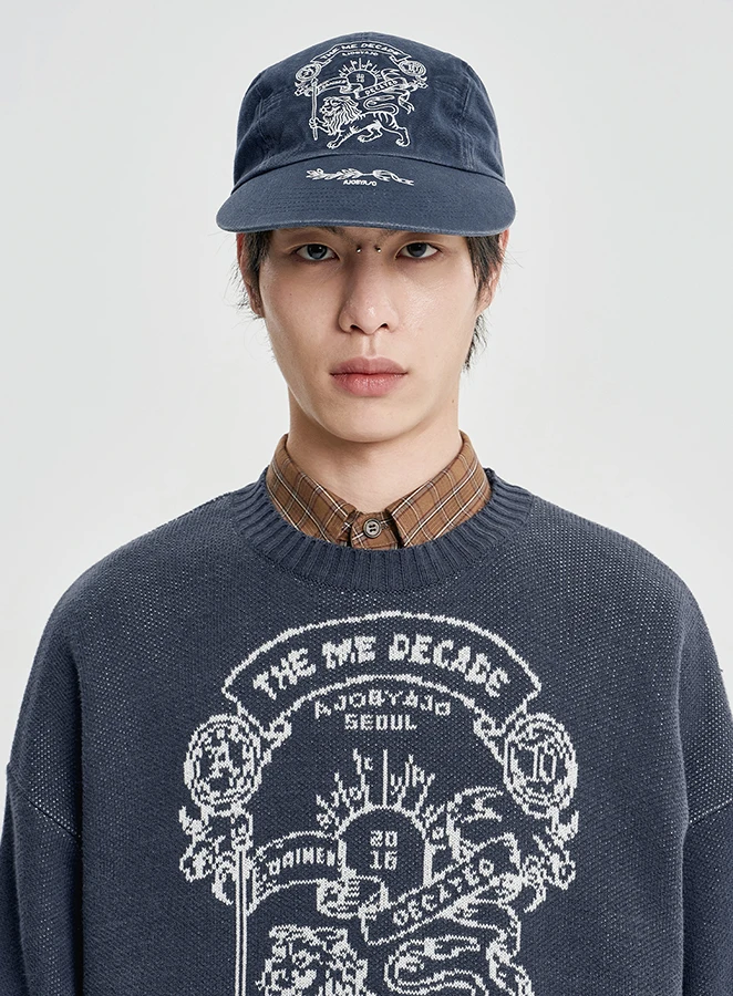 AJOBYAJO The Me Decade Emblem Camp Cap
