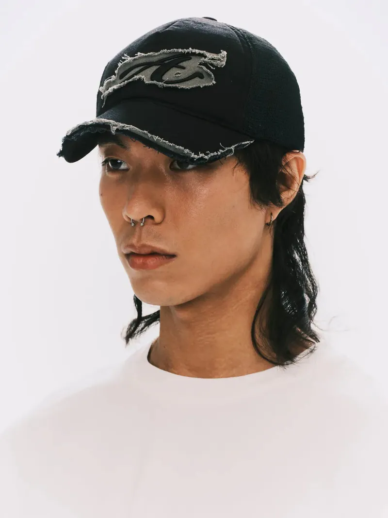 ANOWHEREMAN DESTROY TRUCKER CAP