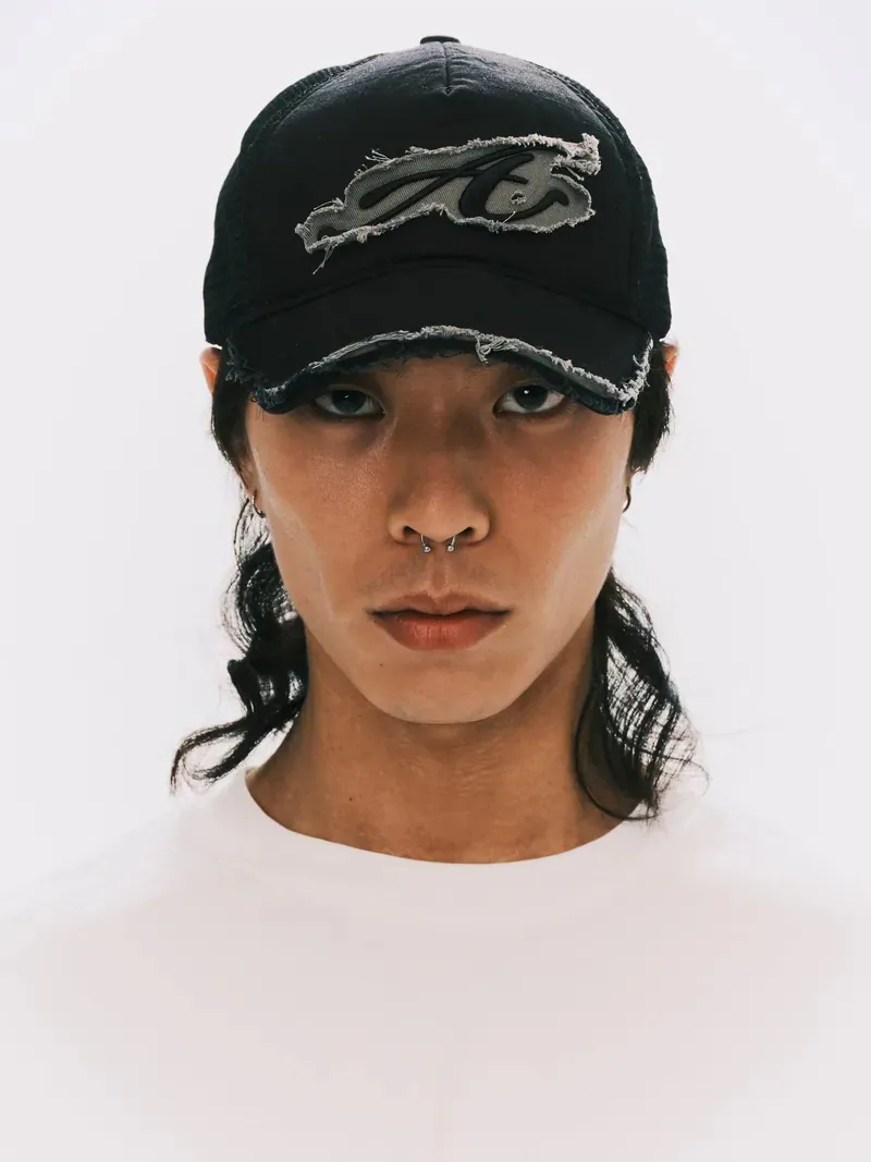 ANOWHEREMAN DESTROY TRUCKER CAP