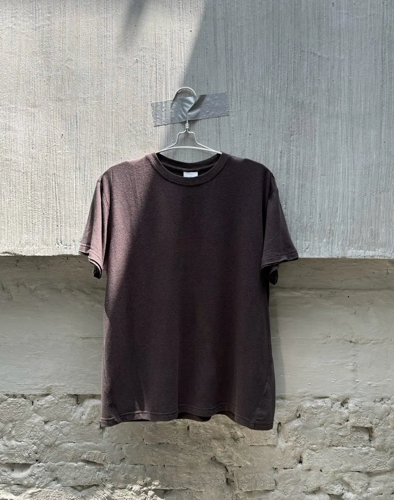 SILVER NINE Premium Wool Tee 質感紋理羊毛Tee / FRAGMENTS-015-DR