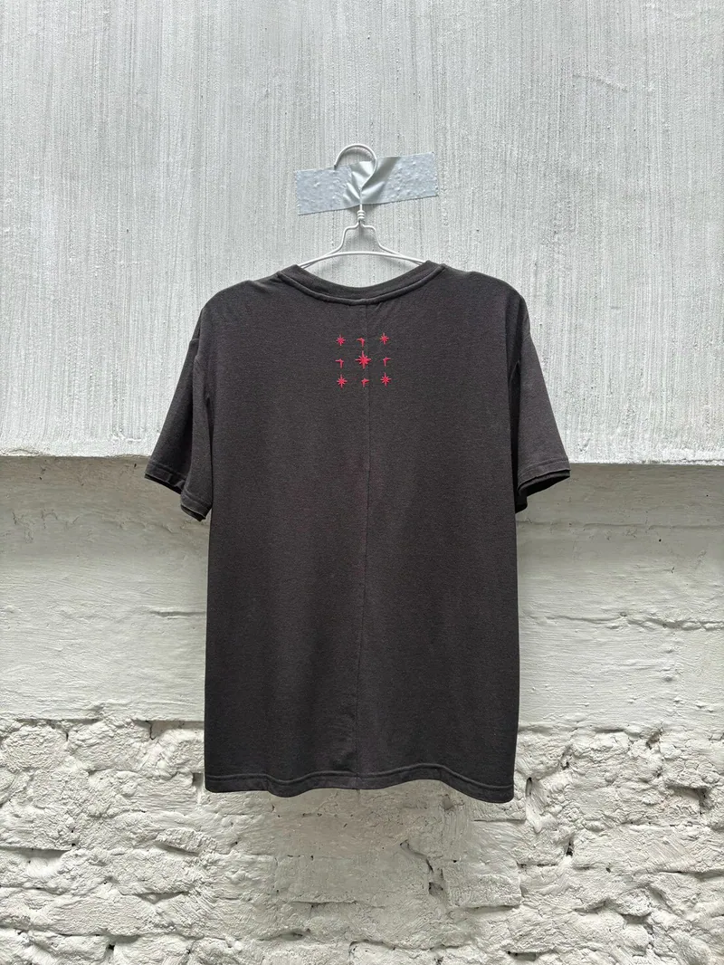SILVER NINE Premium Wool Tee 質感紋理羊毛Tee / FRAGMENTS-015-BK