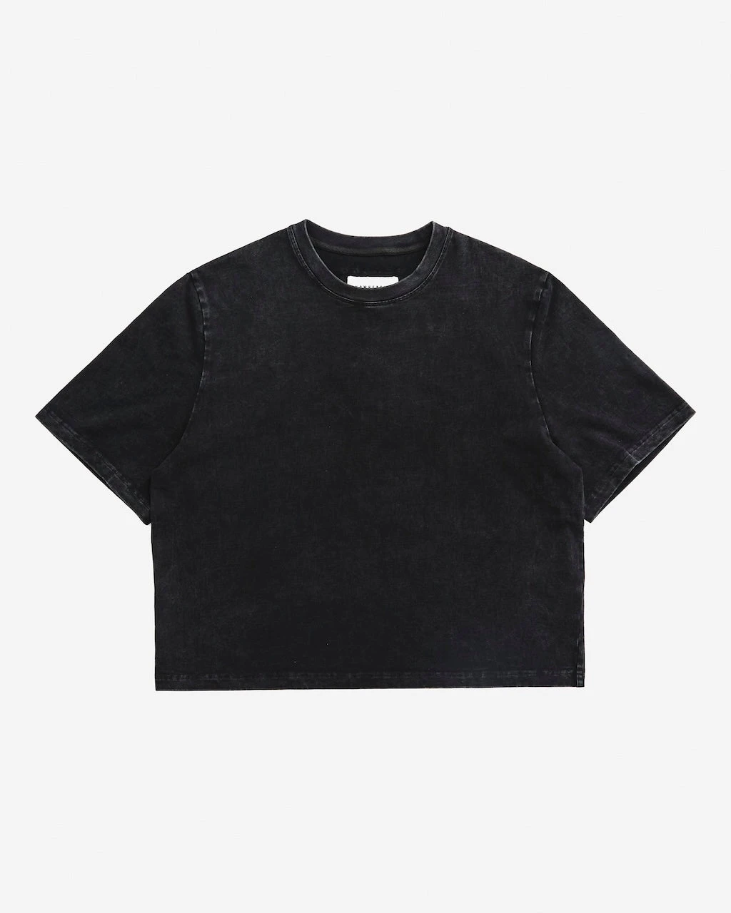 ANOWHEREMAN WASHED CROPPED T-SHIRT