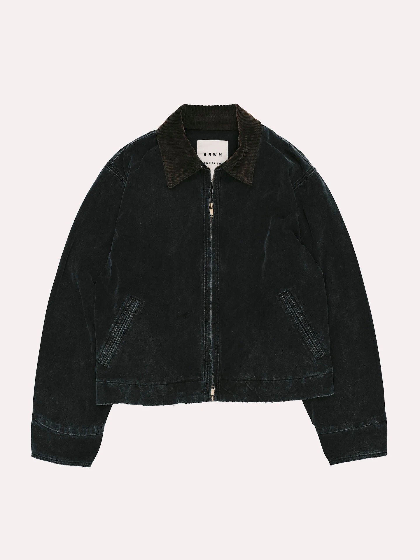 ANOWHEREMAN WASHED WORK JACKET