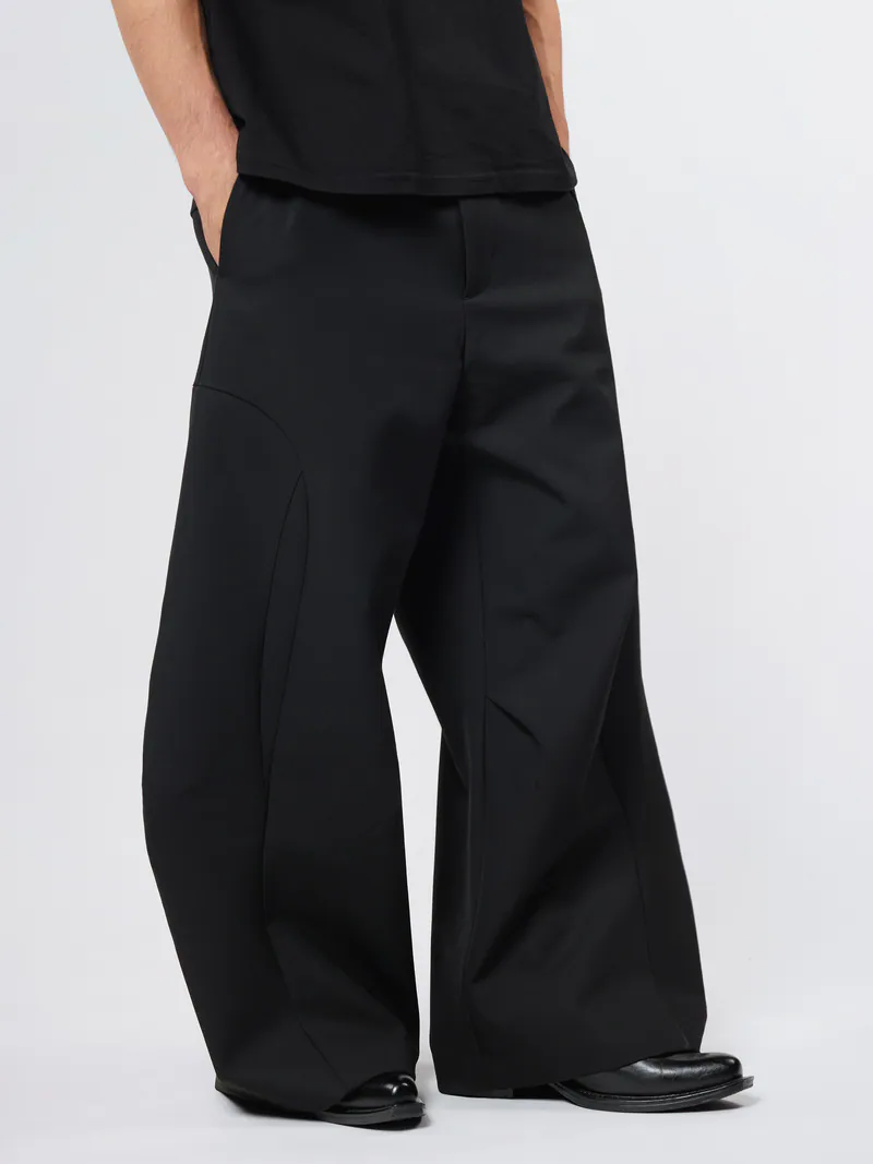 ANONYMOUS TALKING S26-P08 Wide-Leg Trousers
