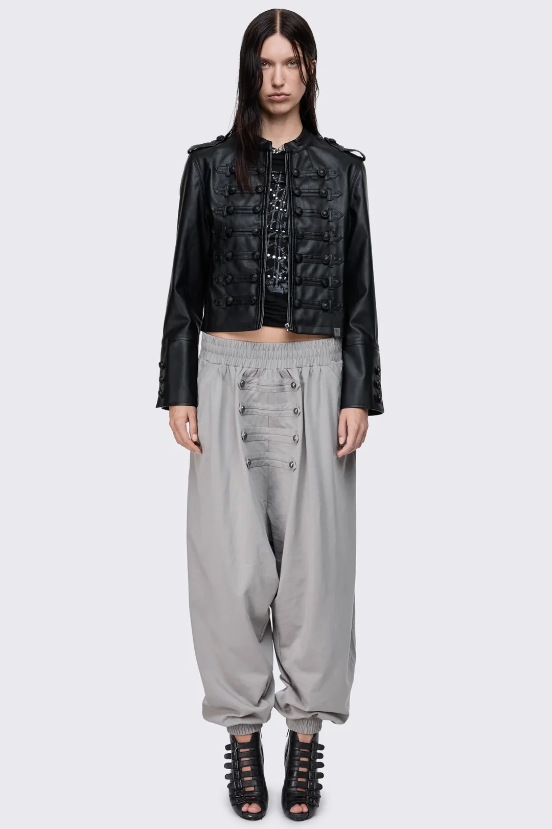 MINGA LONDON Cadence Black Hussar Jacket