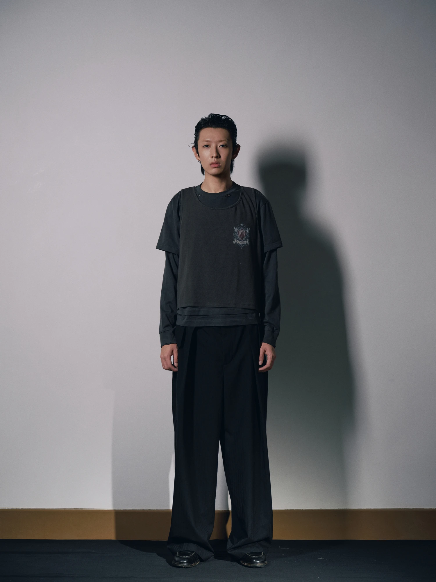 ASTER Layered Graphic L/S TEE