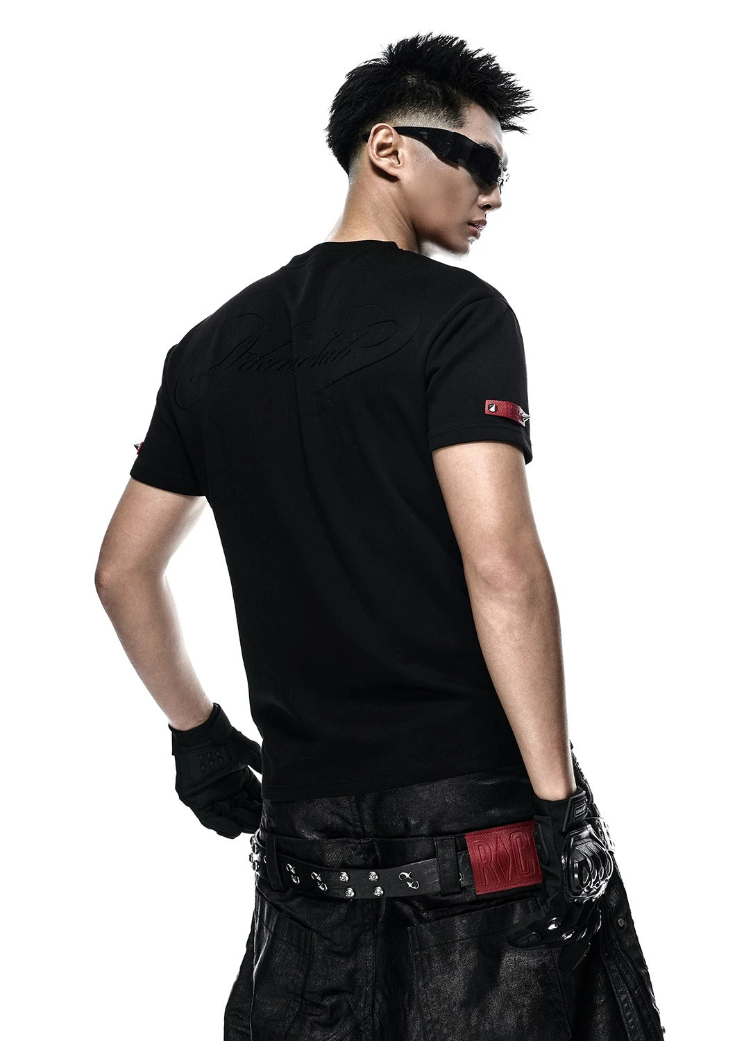 RICH Drknss Club Cross T-shirt Black