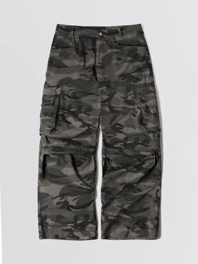 ANONYMOUS TALKING F26-P02 Camo Cargo Pants