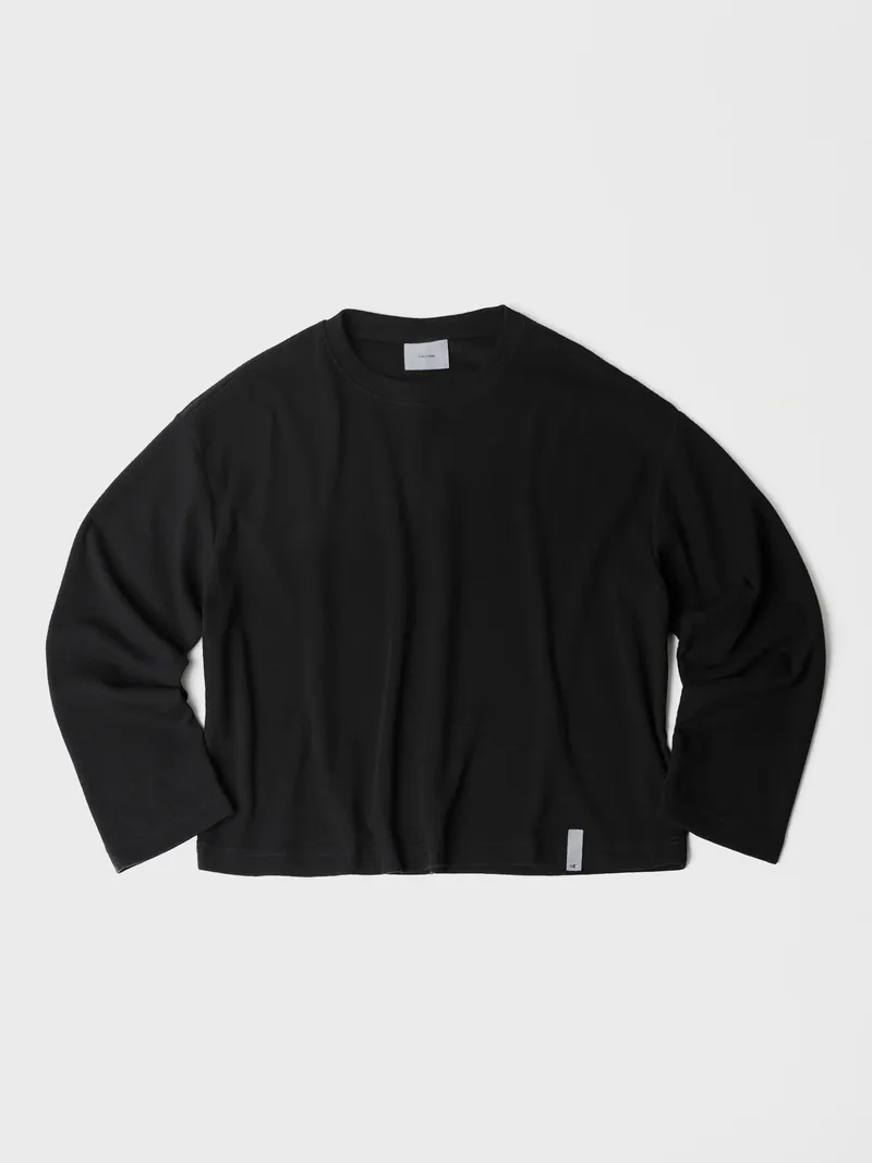 ANONYMOUS TALKING F26-LS03 Waffle Long Sleeve Tee