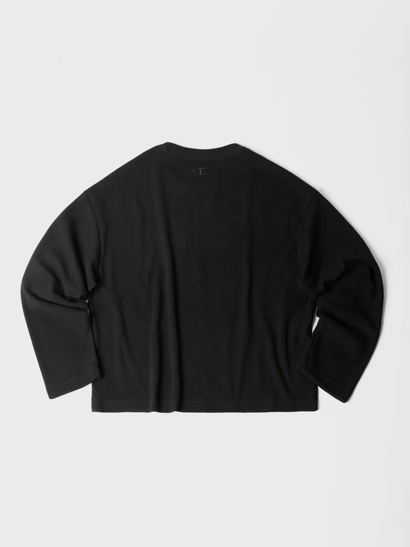 ANONYMOUS TALKING F26-LS03 Waffle Long Sleeve Tee