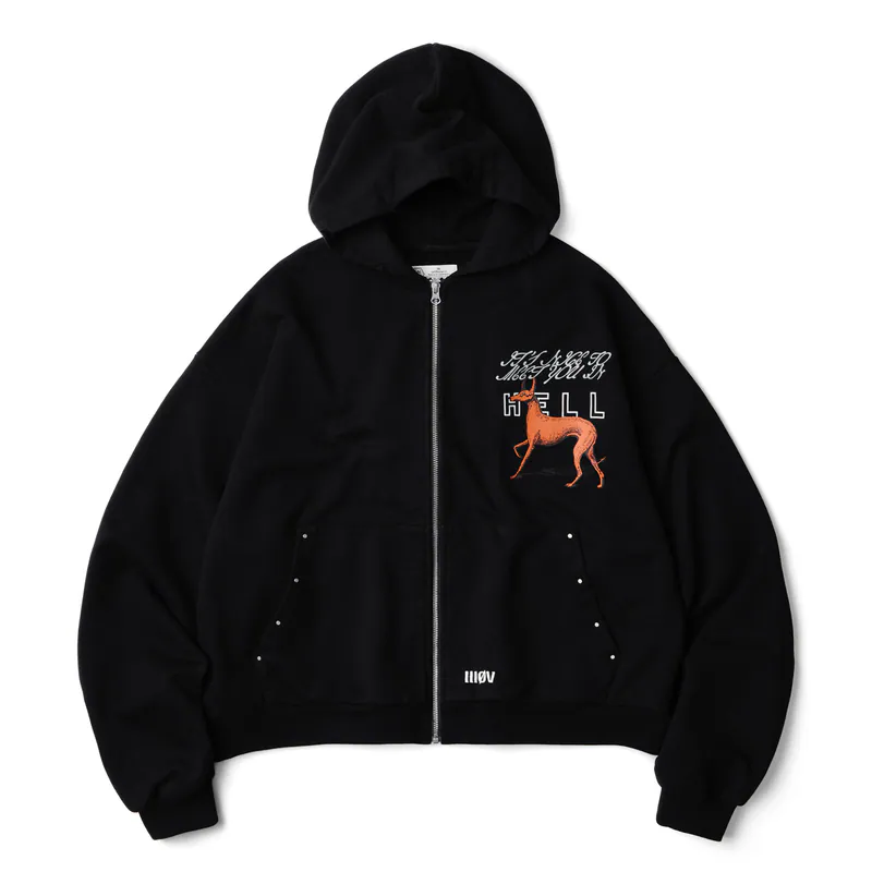 WALL OF SOUND 7:20/“ROLLERCOASTER” HELL ZIP UP HOODIE