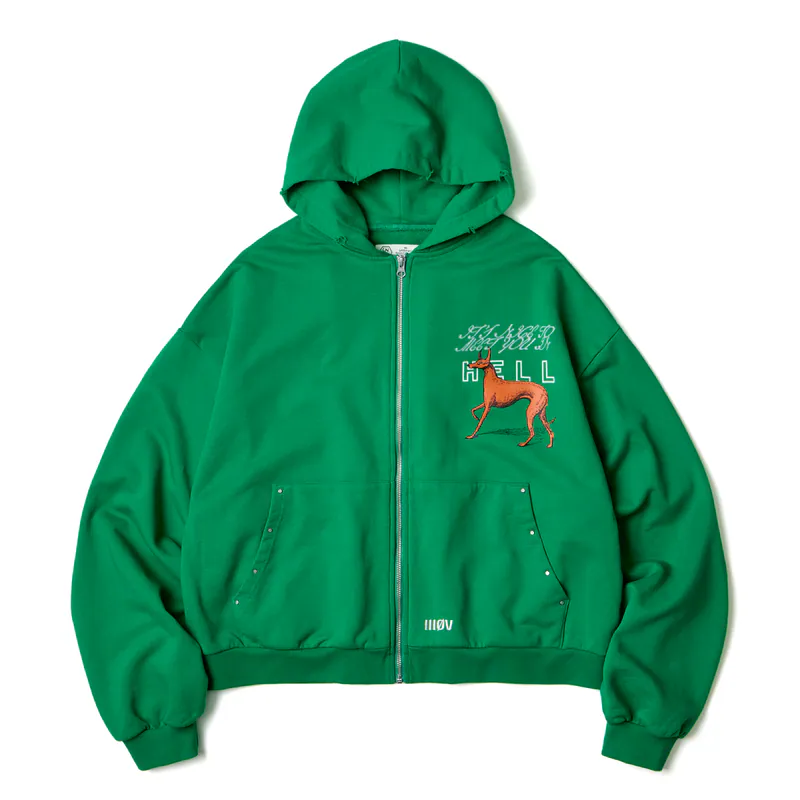 WALL OF SOUND 7:20/“ROLLERCOASTER” HELL ZIP UP HOODIE