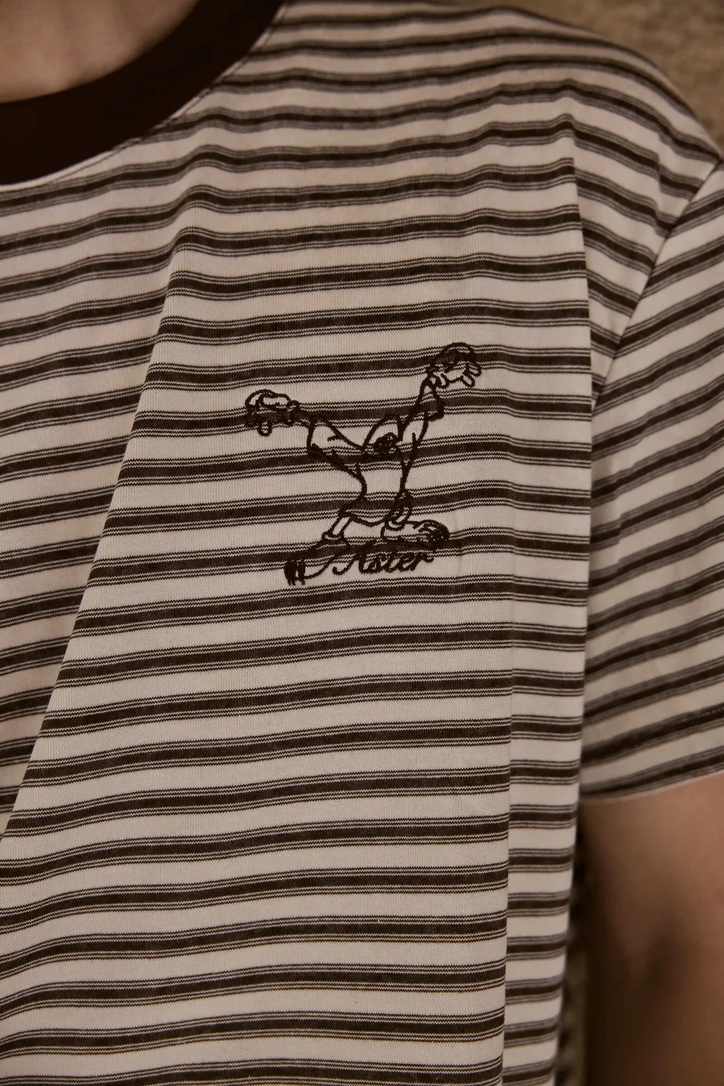 ASTER Stripe Logo T-shirt
