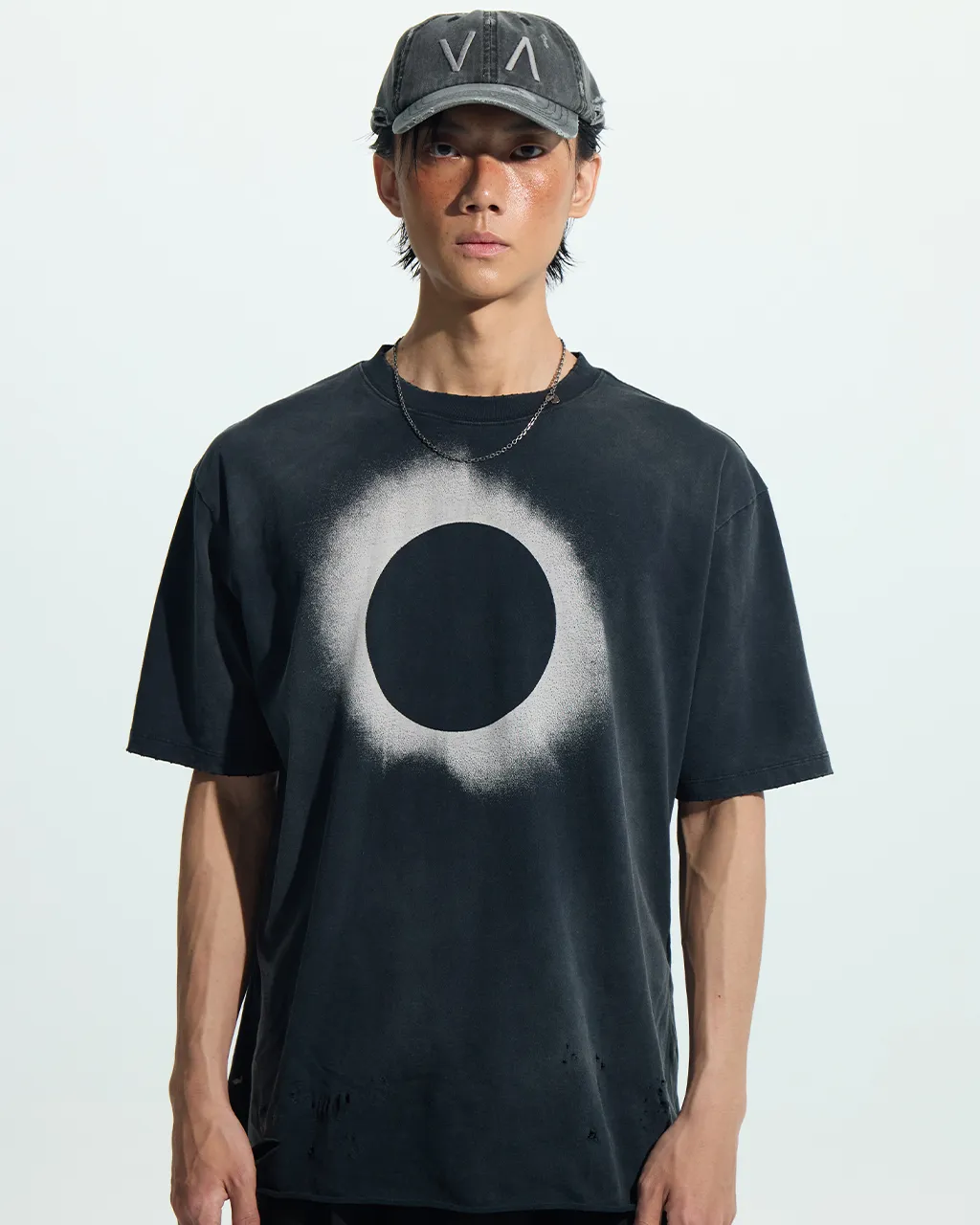 VACANT ES0200  Eclipse Distressed Tee