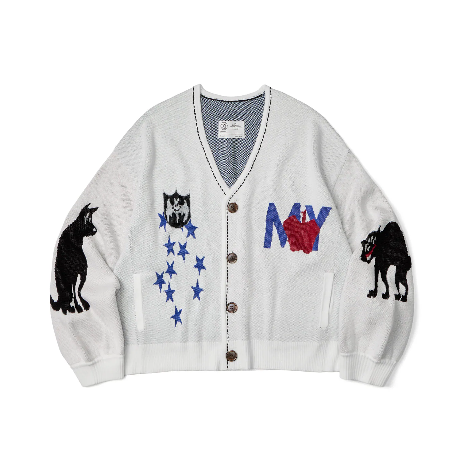 WALL OF SOUND 2:14/“COKEHEAD” FANTASYLAND CARDIGAN