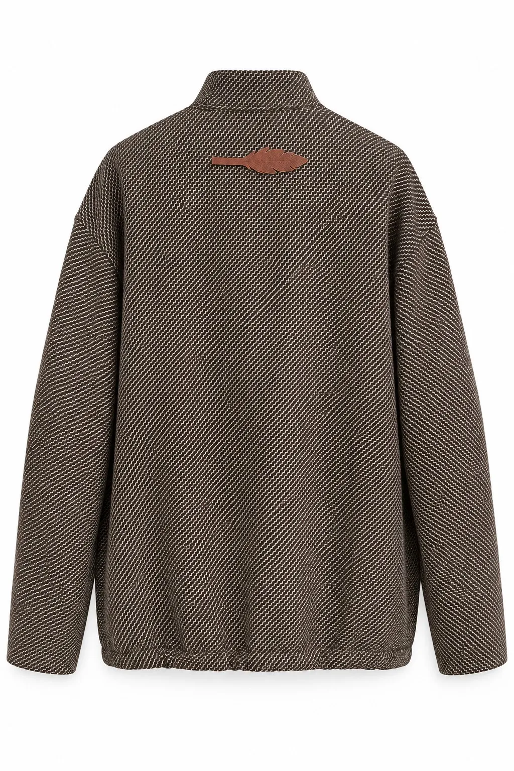 ASTER Stand Collar Half-Placket Top
