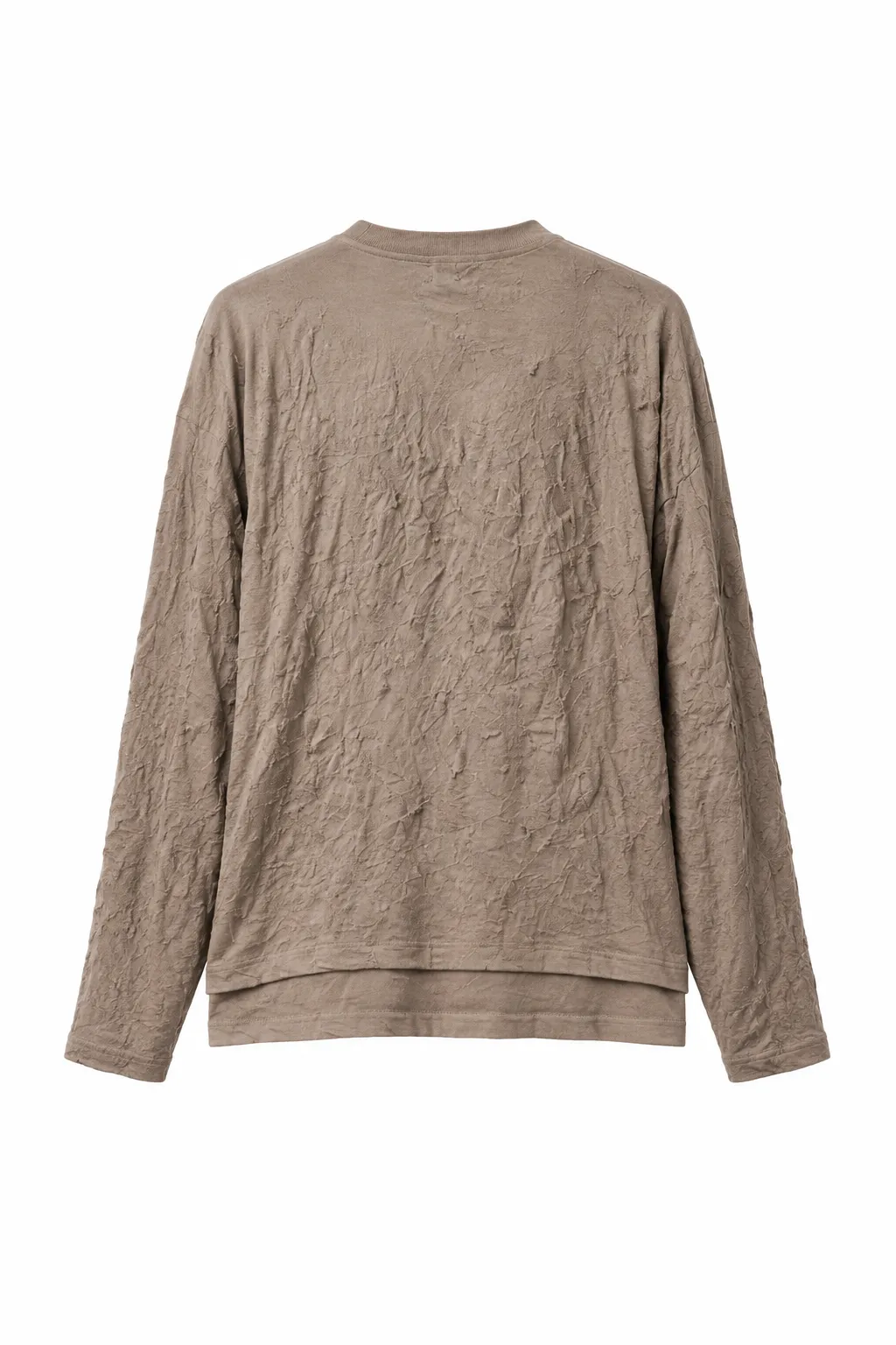 ASTER Ruched Crewneck Tee