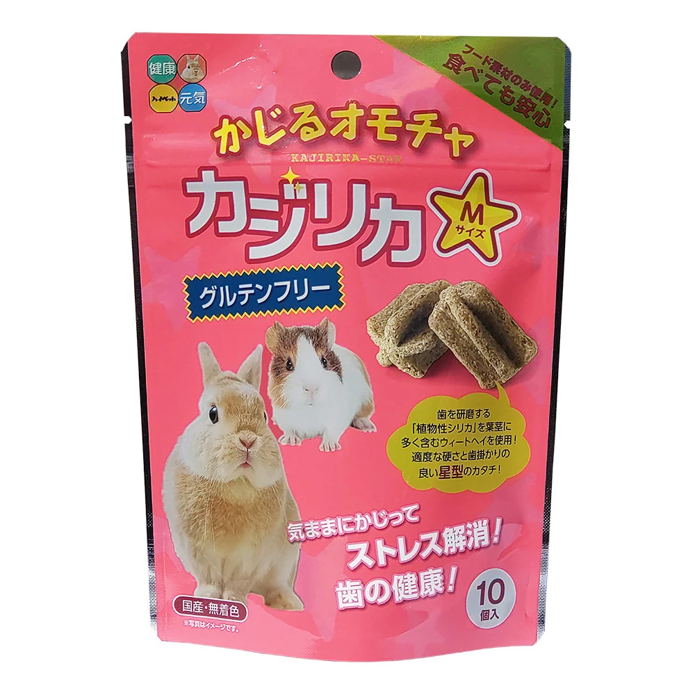 HiPet鼠兔卡哩卡哩磨牙點心(星形M號)