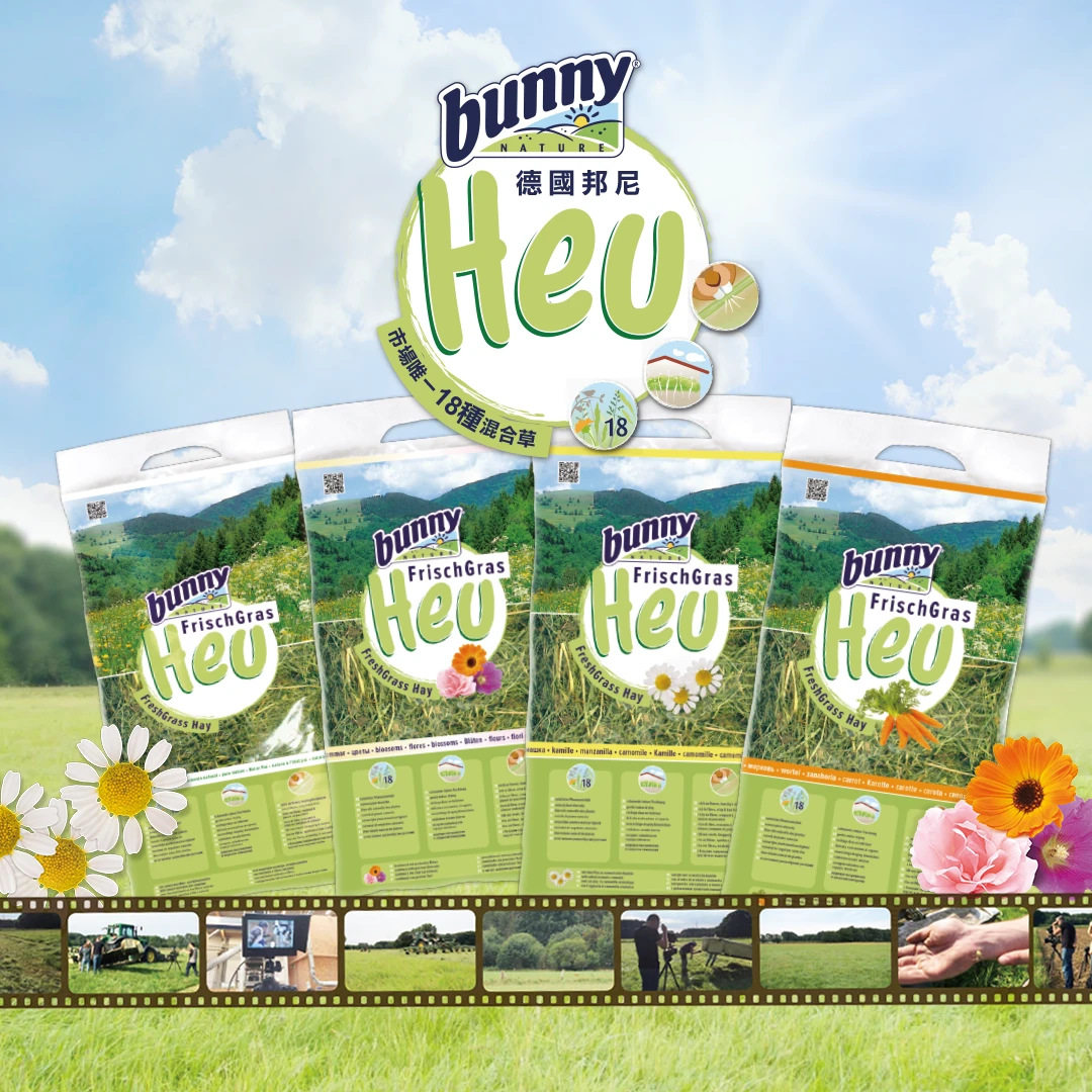 Bunny邦尼18種混合牧草