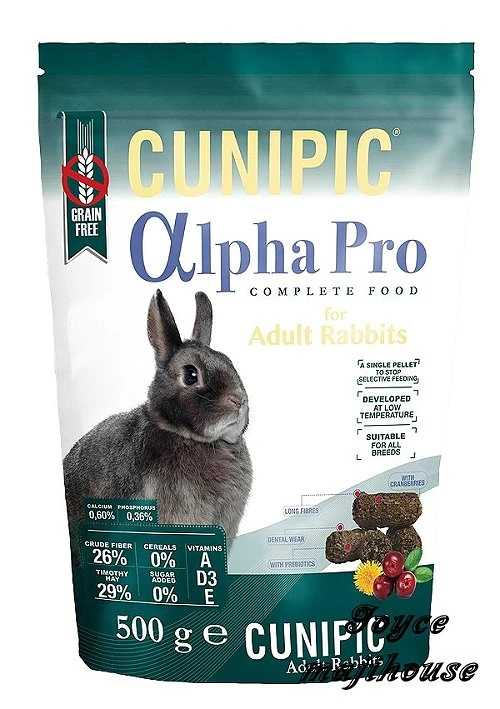 Cunipic alpha pro無榖成兔飼料