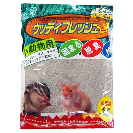 IRIS小動物用廁所砂(木砂)