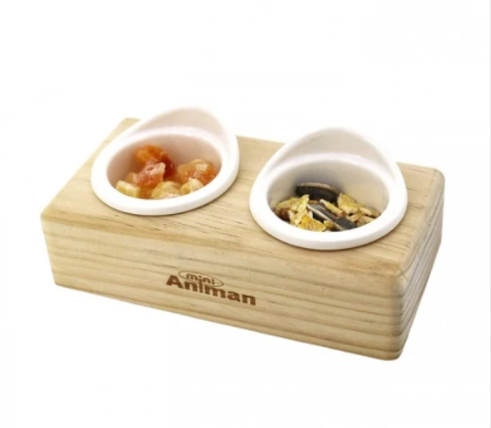 mini animan 倉鼠用食物碗(雙入)