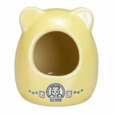 Marukan楓葉鼠陶瓷窩