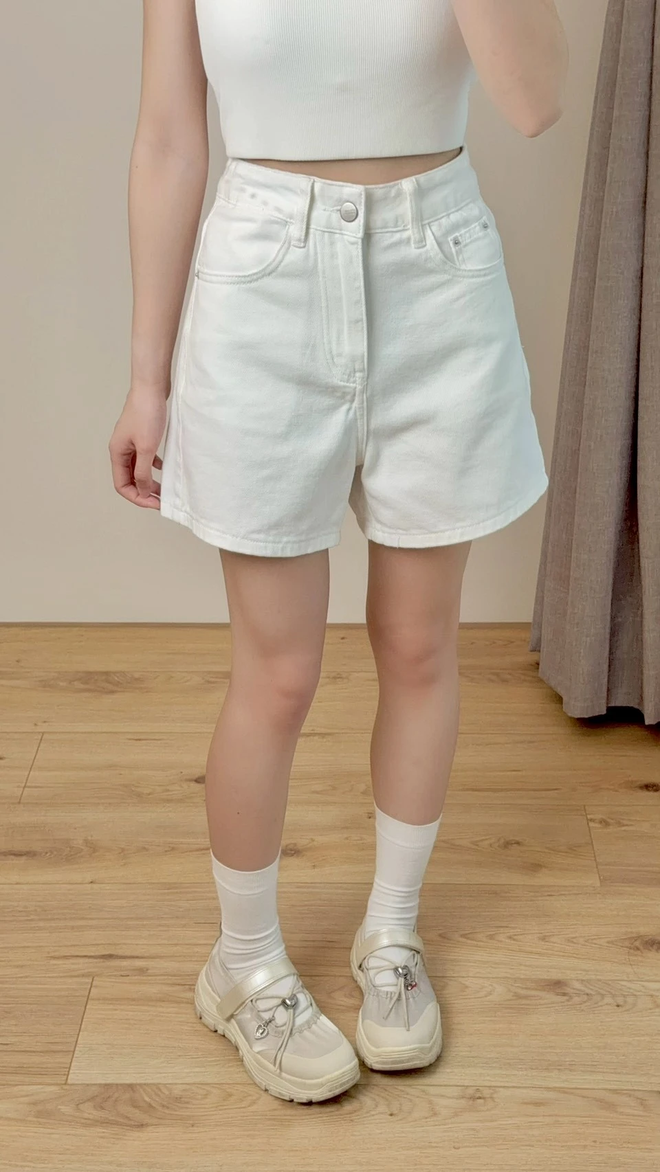 A字牛仔短褲