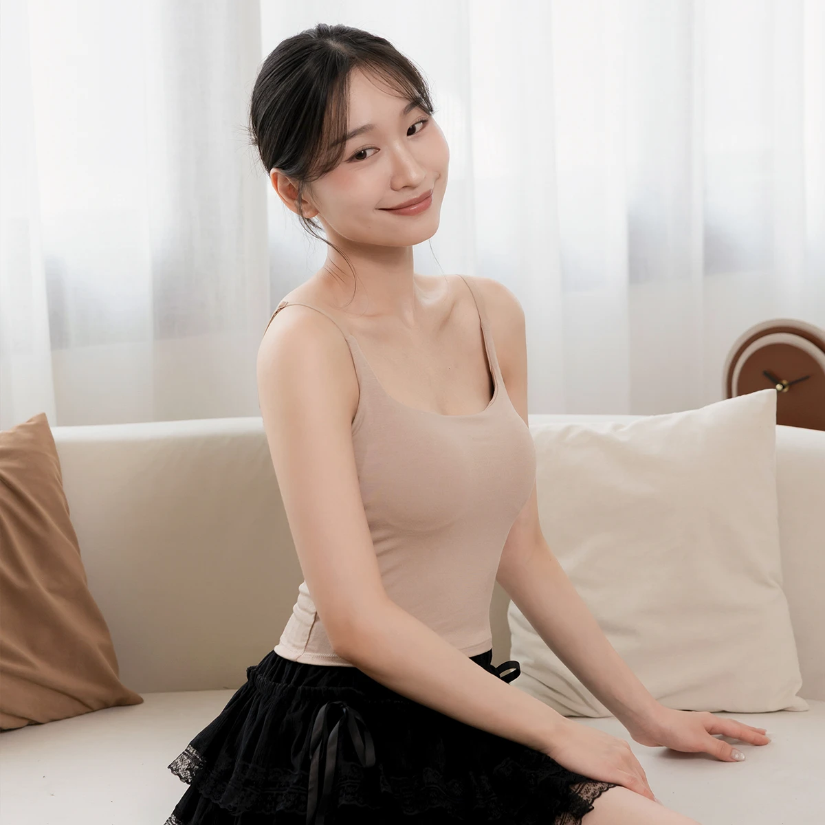 雲朵內衣｜副乳掰掰冰絲涼感經典BRATOP（卡其色）