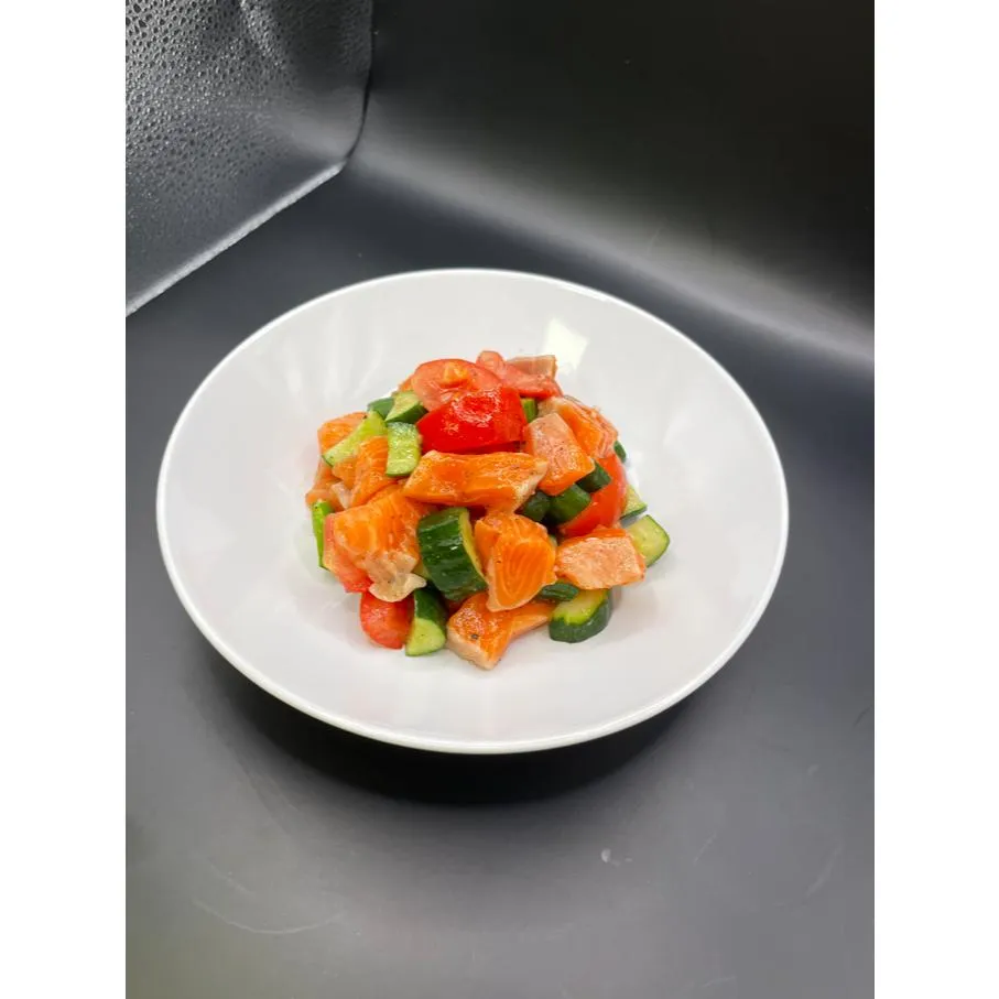 大西洋鮭魚丁 200克
