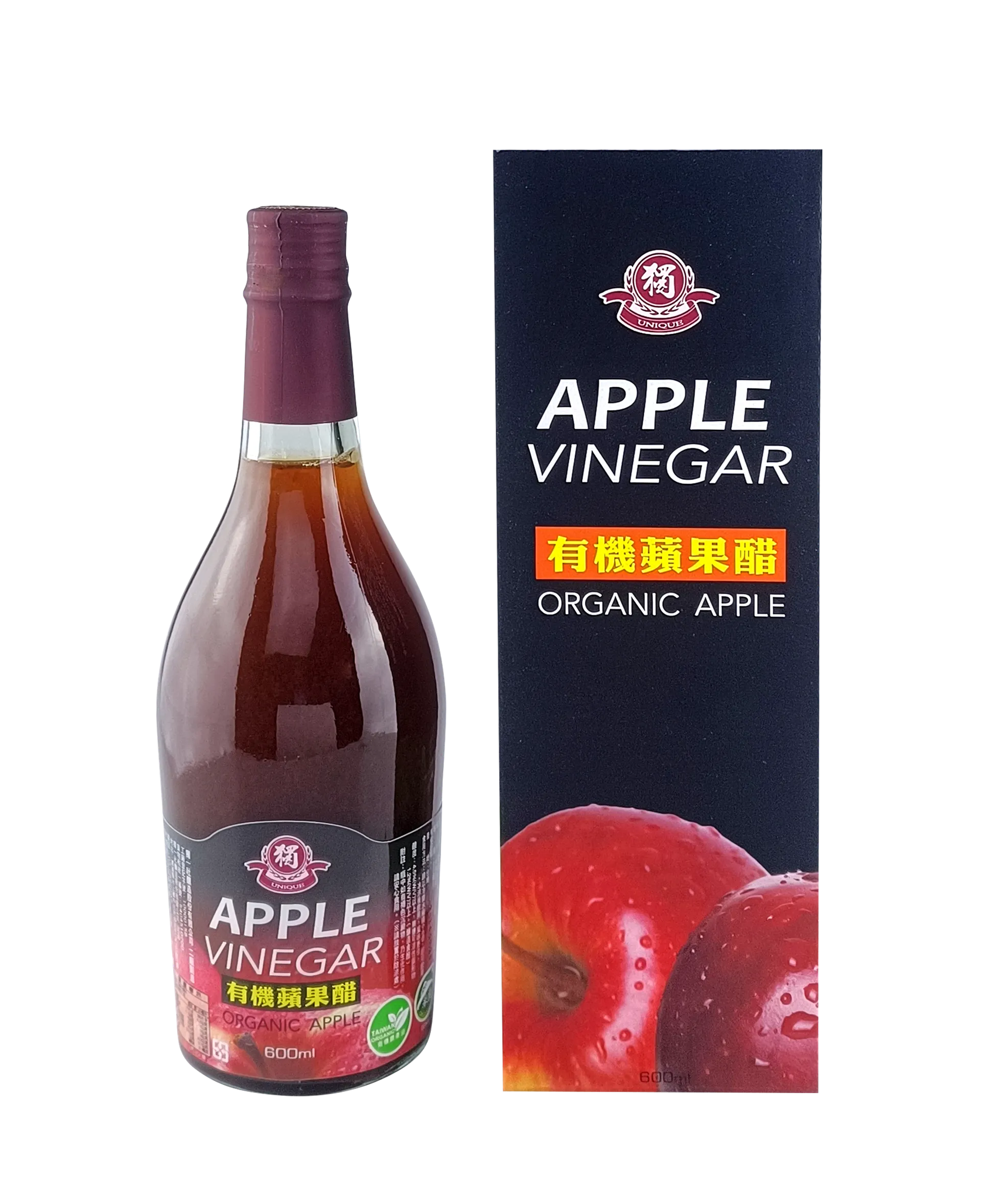 有機原味蘋果醋（無糖）