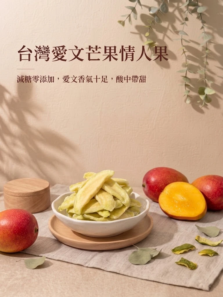 台灣情人果乾-愛文芒果