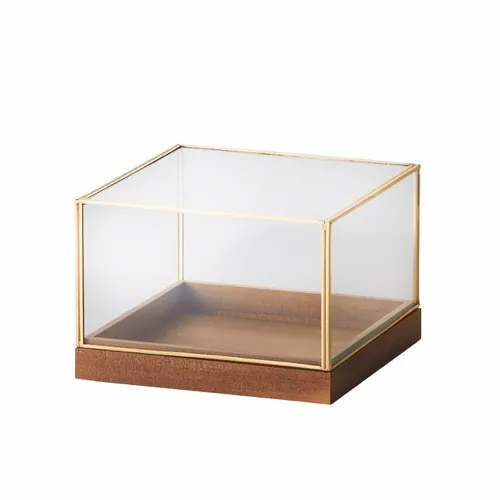 CL-780-561-902 Petit Jardinmimi金邊玻璃方盒-大