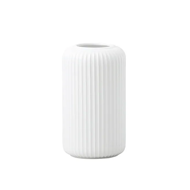 CL-366-435-100 Calme素面線條直筒花器16H