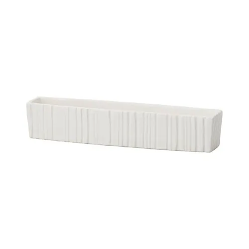 CL-171-054-100 Vertical rectangle長型花器31W 白