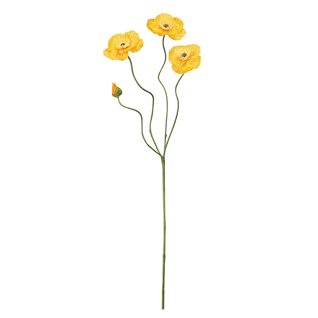 FM-8326-004 罌粟花 黃